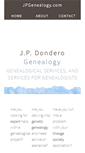 Mobile Screenshot of jpgenealogy.com